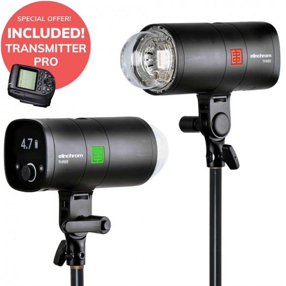 Elinchrom THREE Dual Off-Camera Flash Kit